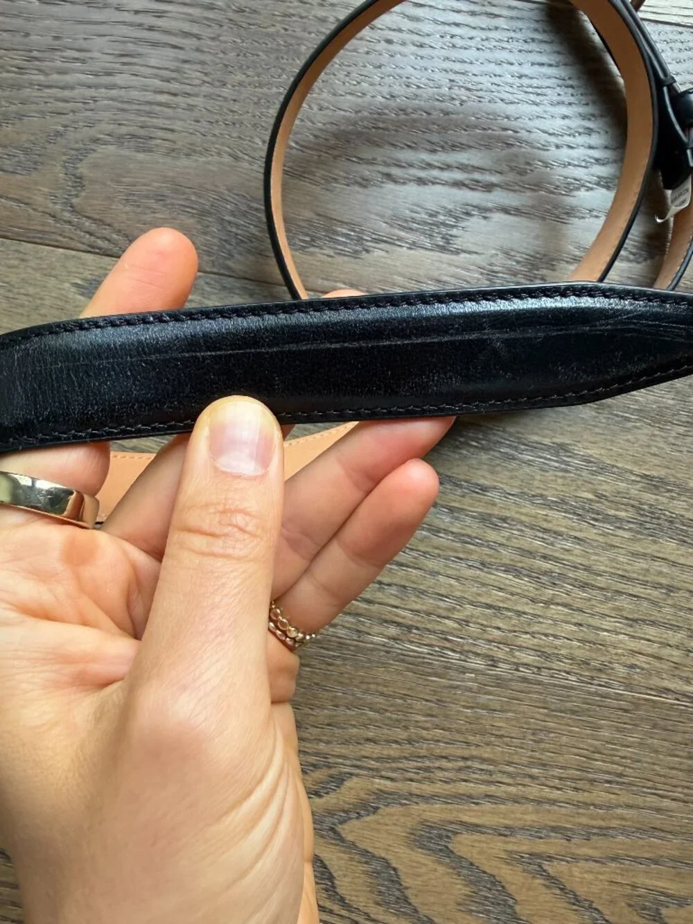 AYR The Essential Belt - Black, Size 2 (Medium)
